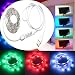 Produktbild WYBAN USB-Kabel Mini-Fernbedienung LED Streifen , 5050 RGB 60 LEDs Waterproof TV Hintergrund beleuchtung Bias Lighting Strips für TV/PC Beleuchtung(Reduzieren die Ermüdung der Augen), 200 cm DC 5 V (Weiß 2M)
