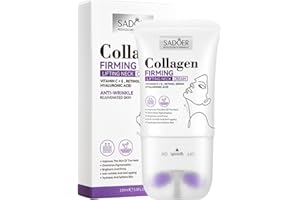 HQDA Collagen Firming Lifting Neck Cream - Anti-Aging, Tightening & Hydrating Cream for Saggy Skin, Reduces Wrinkles, Fine Lines & Double Chin (Collagen)