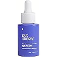 Put Simply Daily Affermation Multi Active Korean Hydrating Serum with 10+ actives | Ferments, Niacinamide, Peptides, Ceramides & Caffeine | Dry, Oily, Acne prone & Sensitive Skin | Firming & Brightening | 30ml