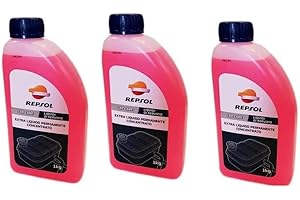 REPSOL ANTIGELO REFRIGERANTE Rosso CONCENTRATO Box da 3LT.