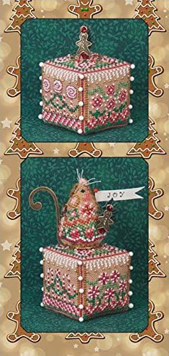 Gingerbread Garden Cube Chart With Beads Included