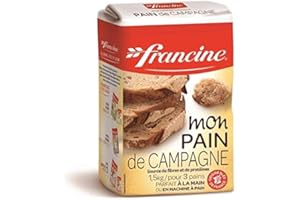 EPICERIE SUCRÉE FRANCINE - Farine Pain De Campagne 1.5Kg - Lot De 3
