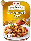 Buss Currywurst-Topf mit Nudeln, 12er Pack (12 x 300 g)
