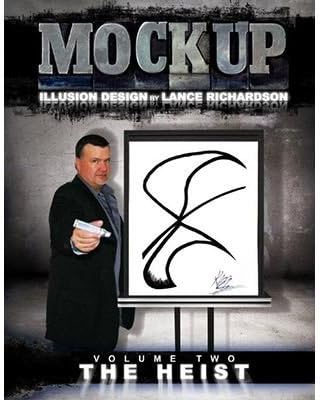 Magic Tricks | THE HEIST vol. 2 ( MOCKUP )by Lance Richardson | Book | Illusion