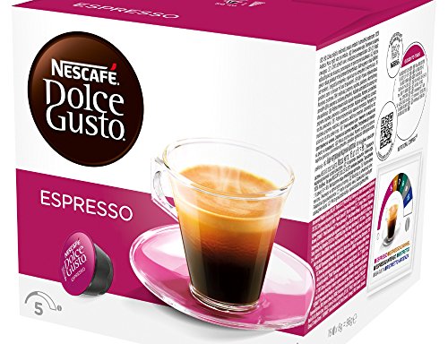 Nescafé Dolce Gusto Espresso, Pack of 3 (Total 48 Capsules, 48 servings)