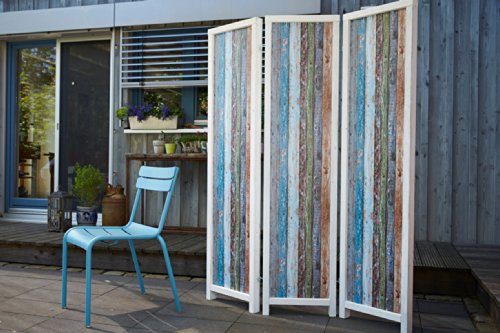 Livingwalls selbstklebendes Panel Pop up Panel Vintage Holzoptik fotorealistisch 2,50 m x 0,35 m bunt Made in Germany 942191 94219-1 - 3