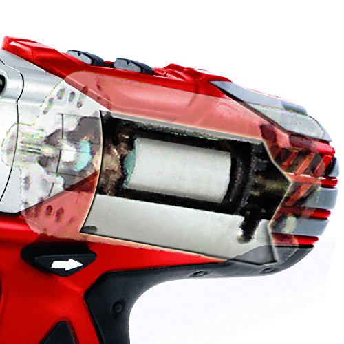 Einhell Akku Bohrschrauber RT-CD 14,4/1 Li (2x Lithium Ionen Akkus, 14,4 V, 1,3 Ah, 2 Gang, 38 Nm, LED-Licht, Schnellladegerät, Koffer) - 5