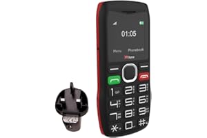 TTfone TT880 Easy-to-Use Mobile Phone for Seniors and Elderly - Large Button Phone with Emergency Assistance Button - Simple and Reliable Mobile Phone (with Mains Charger)