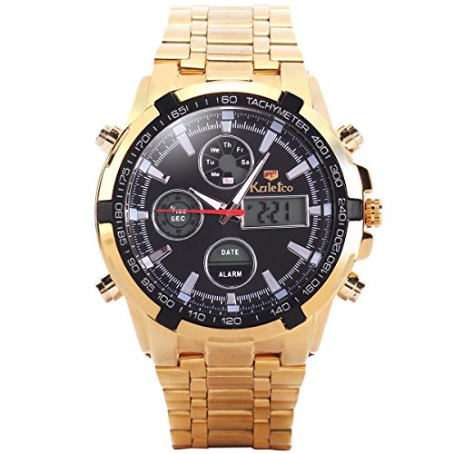 Dual Digital Armbanduhr Herrenuhr Quarzuhr Sportuhr Uhr Watch Geschenk Gift Legierung Dual Digital Armbanduhr Herrenuhr Quarzuhr Sportuhr Uhr Watch Geschenk Gift Legierung