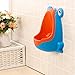 Cute Frog Children Potty Toilet Training Kids Urinal for Boys Pee Trainer Bathroom (Blue)