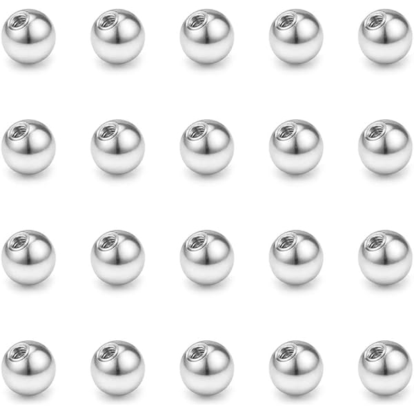 Buigbare piercing ring ing van 316L Chirurgisch Staal met 4 Ronde CZ