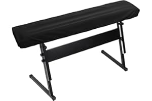 SUPECESORIO Funda Piano 88 Teclas, Funda para teclado de 88 teclas, Polvo Cubierta para el Teclado de Piano, Impermeable Cubierta para el Teclado, de Piano Electrónico (135 x 30 x 14 cm)