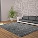 Produktbild Carpet 1001 Hochflor Langflor Wohnzimmer Dream Shaggy Teppich Unifarbe Florhöhe 5cm Grau - 160x230 cm