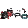 Einhell Gartenpumpe GC-GP 6040 ECO (600 W, max. 3.6 bar, 4000 L/h Fördermenge, Wassereinfüllöffnung /-ablassschraube, inkl. 5