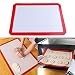 Produktbild Plat Firm Non-Stick Silikon Backmatte Glasfaser Teig Backen Pad Pad Küche BBQ Mat Backen Gebäckwerkzeug