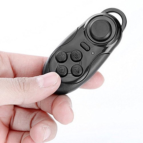 PTCM Mini Bluetooth senza fili regolatore del gioco per Smart Phone Gamepad Joystick per occhiali 3D VR, iPhone, Samsung, Tablet PC controller di gioco TV + cavo
