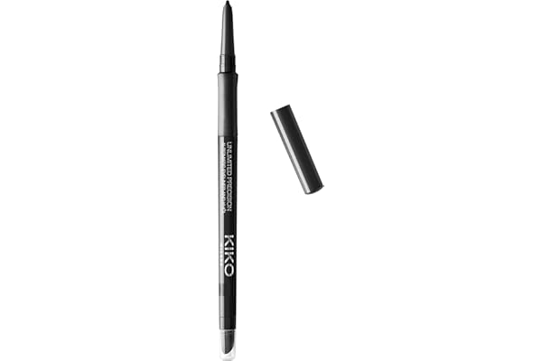 KIKO Milano Unlimited Precision Automatic Eyeliner And Khôl 16, Crayon Automatique Pour Les Yeux, Intérieur Et Extérieur De L'Oeil