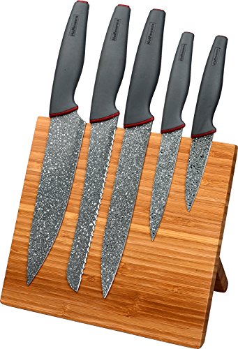 Hoffmanns Messerblock 6 teilig mit Magnethalter