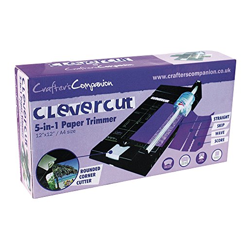 Rayher Clevercut 5-in-1 Schneidemaschine, A3-A4-A5 Papierschneider mit Zusatzfunktionen - 2