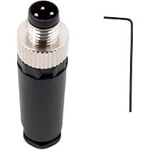 60V 4A AC/DC Connettore M8 3 Poli Femmina IP67 - Spina Circolare Impermeabile Per Automazione Industriale Connettore M8 Femmina - 4
