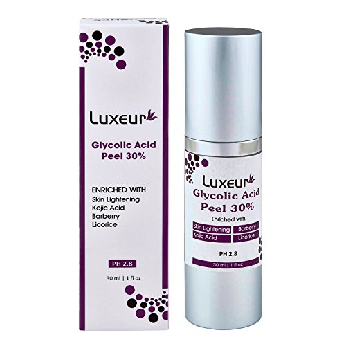 Glycolic Peel 30% Enriched with Skin Lightening Barberry & licorice Extract 30 ml RS.1250 (50.00% Off) - Amazon