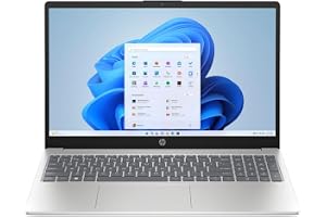 HP Laptop 15-fd1018ne,15.6" FHD Display, Intel® Core™ Ultra 7-155H, 16GB DDR5 RAM, 512GB SSD, Eng/Arb KB, Windows 11 Home, Natural silver [B9FH6EA]
