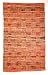 Produktbild Mehrfarbiger, rosa Patchwork-Flachgewebe, indischer Flickenteppich, mehrfarbig, 120 x 180 cm