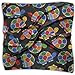Produktbild Square Satin Scarf Colorful Tortoise Silk Like Lightweight Bandanas Head Wrap Neck Shawl Headscarf