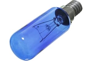 Paxanpax PRF218 - Bombilla azul para frigorífico y congelador (25 W, 230 V-240 V) para modelos Bosch, Neff, Siemens tipo luz diurna