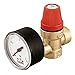 Produktbild Caleffi Membran-Sicherheitsventile 1/2 Zoll IG x 1/2 Zoll IG 8 Bar für Heizung mit Manometer 313480