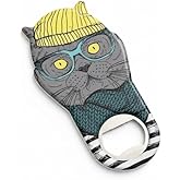 Sevimli Kedi Şişe A&ccedil;acağı Mıknatıs, Bira Kola Barmen Mutfak Barmen i&ccedil;in Buzdolabı Mıknatısı Silikon Metal Şişe A&ccedil;acağı Metal 