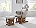 Tutti Bambini GC35 Deluxe Glider Chair & Stool (Beech)
