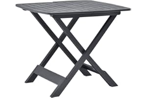 IPAE PROGARDEN Ipae-Progarden S.P.A. 607408 Tavolino da Campeggio Pieghevole, Neutro