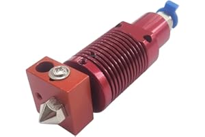 POLISI3D 1 zestaw Upgrade CR10S PRO pozłacany odporny na zużycie mosiądz 0,4 mm dysza do drukarki 3D Creality CR-10S Pro, CR-10 MAX, CR-10S PRO V2