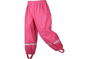 amiyan Kinder Regenhose wasserdichte Atmungsaktiv Buddelhose Matschhose für Mädchen Jungen