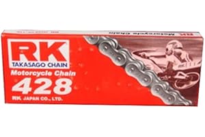 RK CHAINS RK Motorcycle Chain Kit 428 (130 Links)