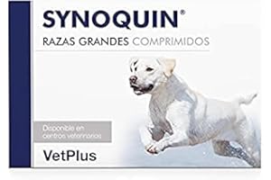 VETPLUS Condroprotector Synoquin Efa 30 Comprimidos Razas Grandes