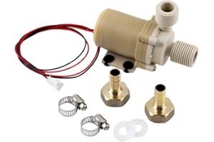 TS Trade 3M głowica 12 V 100°C solarna pompa obiegowa ciepłej wody spożywczej cichy łącznik