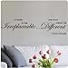 Produktbild wandaufkleber 3d schlafzimmer Wall Sticker Quotes 48" Coco Chanel In Order To Be Irreplaceable One Must Always Be Different Wall Sticker Decal Quote Art Mural Large Nice