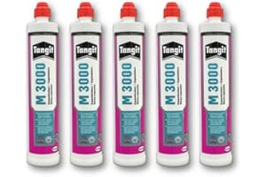 WANDBREITE Tangit M3000 Abdichtsystem Reparaturarbeiten für Gas- und Wasserleitungen Hauseinführungen (5x 300ml)