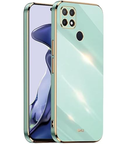 Cover ILING Per Oppo A16 / A16s / A54s – Custodia In Vetro Temperato Colorato E Paraurti In TPU, Antiurto Con Airbag Angolari, Rosso Fuoco