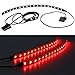 Produktbild Onewatt PC LED Flexible Light Strip Computer Lighting with Magnetic for Computer Case Lights Kit(30cm,18leds,S Series) (Red)