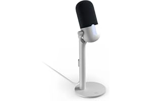 Elgato Wave Neo – Micro USB à condensateur, bouton Mute, pour jeux, streaming, visio et enregistrement de voix sur Teams/Zoom/OBS/Twitch/YouTube, etc., plug-and-play, compatible PC, Mac, iPad, iPhone