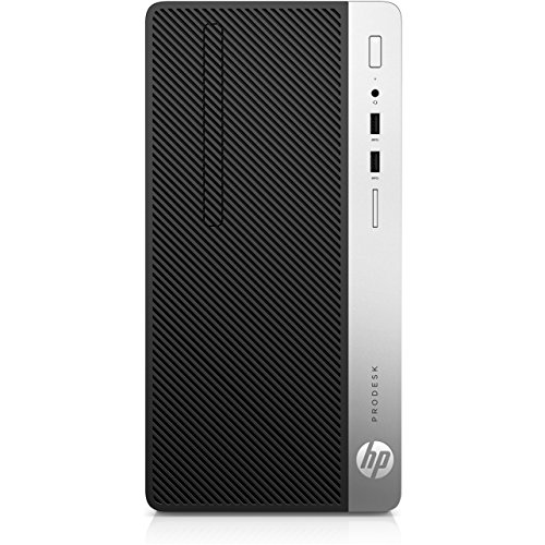 HP PC-System Prodesk 400 G4 Microtower-PC, schwarz