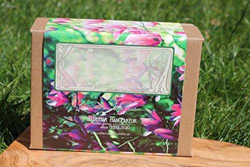 Geschenkset – 3 Badesalze – Premium-Badesalze der Valdemar Manufaktur – 100% natürliche Inhaltsstoffe, wunderschön und herrlich duftend. Je für 2 Anwendungen. In personalisierbarer Geschenkverpackung. Mit Molke, Totes-Meer-Salz, Epsom-Salz, ätherischen Ölen und Blüten. - 3