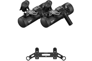 EAGLEROAM LEFEET S1 PRO Underwater Scooter | High-Performance Modular Sea Scooter with Action Camera Mount, Max Speed: 6.48 km/h, Suitable for Diving, Snorkeling, Pool and Freediving (Dual Set)