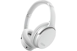 Srhythm NC35 Active Noise Cancelling Headphones Wireless Bluetooth - LDAC Mode, Quick Charge, 50+ Playback Over-Ear Headphones with Microphone, Connection of 2 Devices, Memory Protein Ear Cups