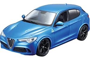 Bburago B18-21086 Alfa Romeo Stelvio in Scala 1:24, Rosso