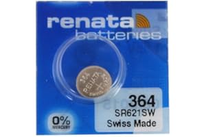 Renata Watch Battery 364 (Sr621Sw) by Renata