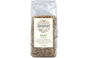 Biona Organic Whole Hemp Seeds, 250g
